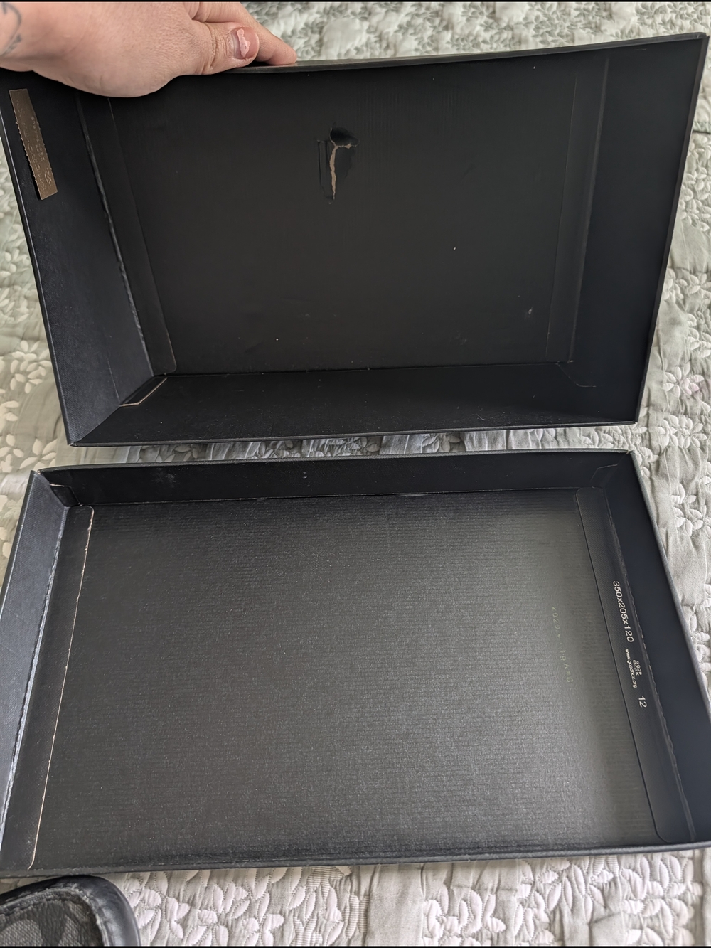 ORIGINAL Coach Men’s Black Mott Driver Sig   style FG2983 - Picture 12 of 14